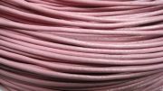 Шнур кожаный розовый 2 мм (10 метров)